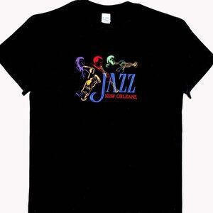 New Orleans Jazz Retro Music Graphic Unisex Fan Style T-Shirt
